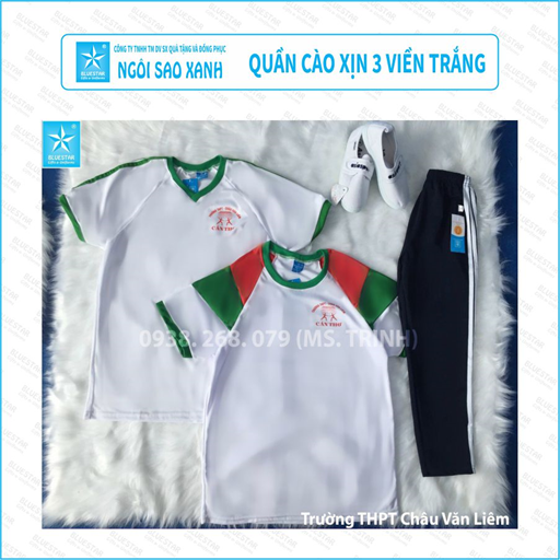 ÁO THỂ DỤC NỮ VS23 - THPT CHÂU VĂN LIÊM